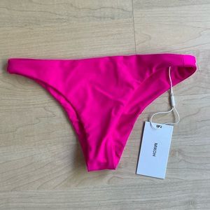 NWT Mikoh Miyako bottom in Pop Pink size S